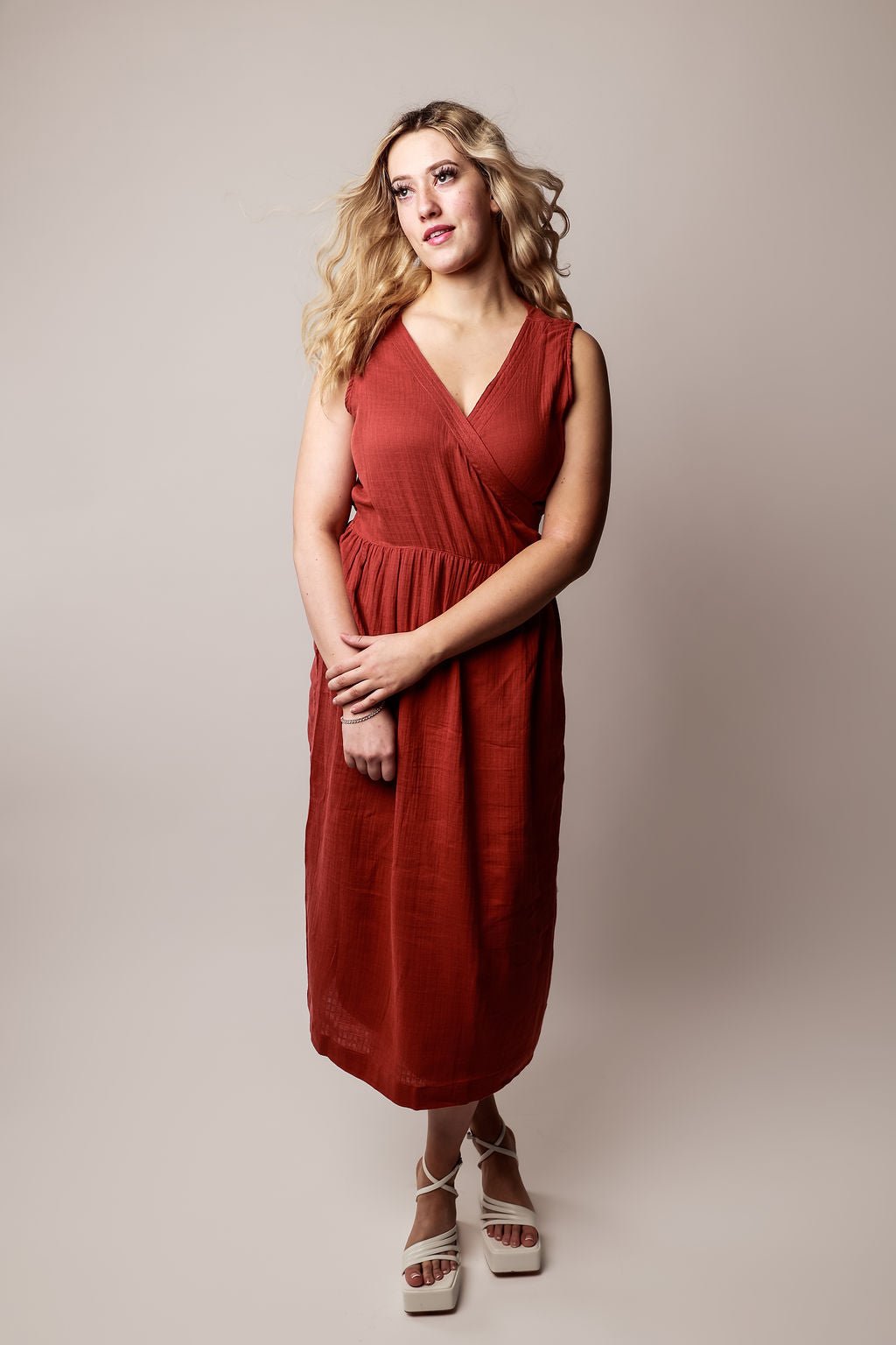 Kimberley Wrap Dress - Wildalaya